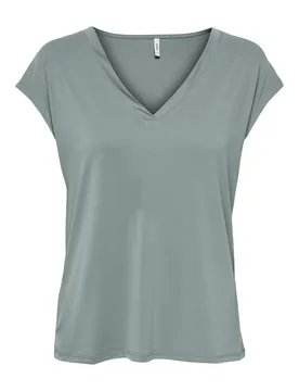 ONLFREE S/S MOD.V-NECK TOP JRS NOOS female - XL - FashionsVida
