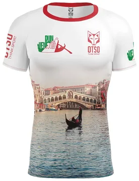 Run Venezia 2024 Short Sleeve T-shirt Multicolour M Men - OTSO - FashionsVida