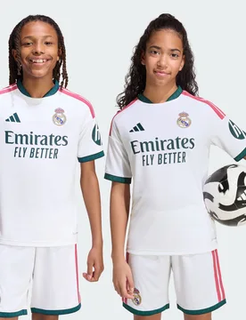 Maglia Home Real Madrid 26/27per bambini e bambine 9-10A White - Adidas - FashionsVida