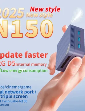 N150 Dual Gigabit Ethernet Port DP Three Screen Output Office Games 4K Cinema Mini PC Small Desktop Computer - Aliexpress - FashionsVida