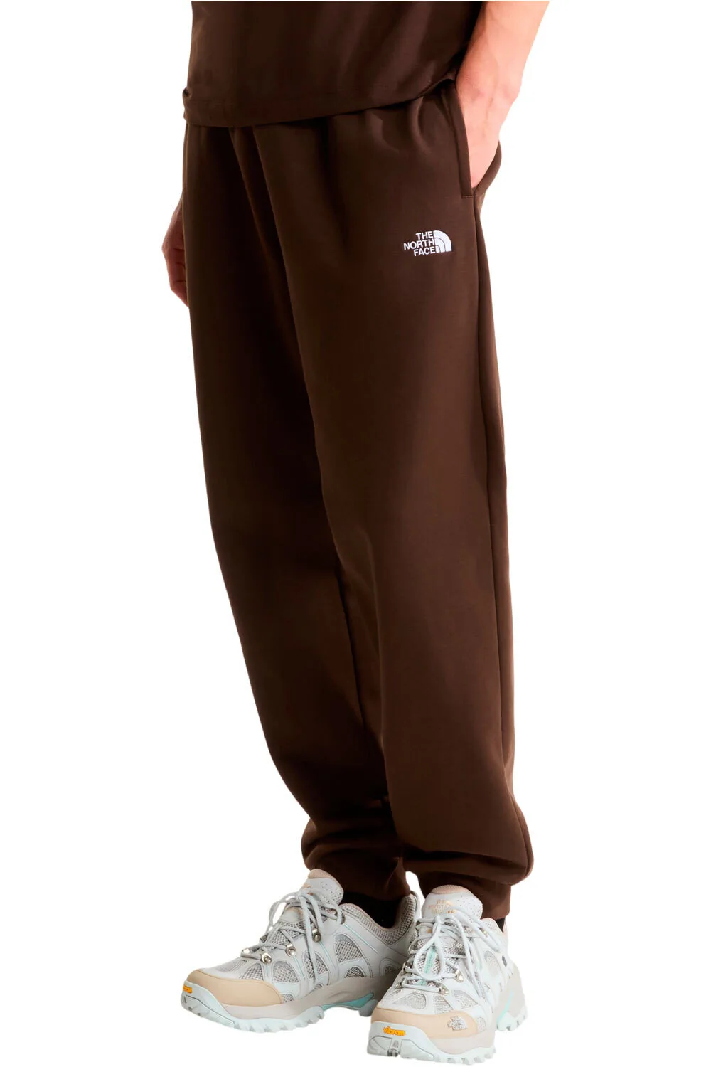 M evolution simple dome regular jogger pantalón hombre Marron (S) - The North Face - FashionsVida