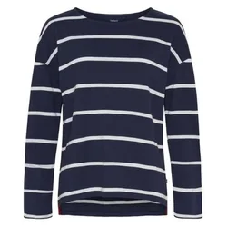 Alma Long Sleeve T-shirt SR Navy / Pearl L Women