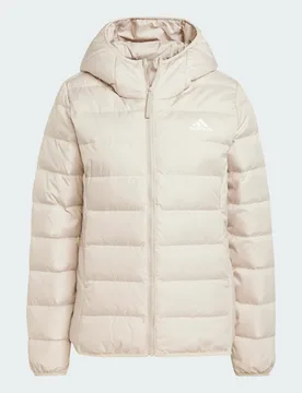 Giacca imbottita Essentials Light Hooded XS Wonder Beige - Adidas - FashionsVida