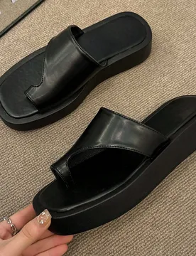 Nuevas Sandalias Populares para Mujer, Antideslizantes y Resistentes al Olor, Sandalias Deportivas Casuales, Adecuadas para la Playa y Exteriores en V - Shein - FashionsVida