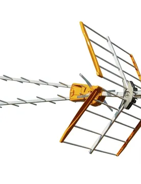 Antenne Tdt Zenit Uhf C21-48 13dbi Grey / Yellow One Size unisex