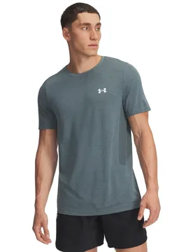 T-Shirt Vanish Seamless - Bleu - male - Size: L - Under armour - FashionsVida