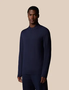 Elevated Lifestyle 1/4 Zip Top - Navy NAVY XL male - Castore - FashionsVida