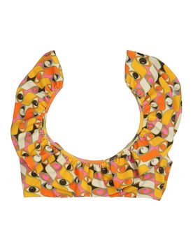 La DoubleJ Top bikini con volant