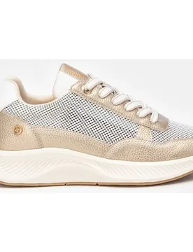 Zapatillas deportivas de mujer con cordones y cuña - XTI - FashionsVida
