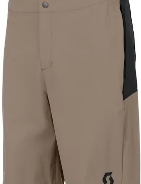 Short déperlant stretch VTT - Vertic LT W/Pad Shorts M Toast Beige Black - Taille L - Scott - FashionsVida