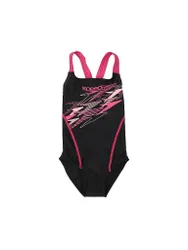Costume da bagno bambina Medley Logo grigio 176