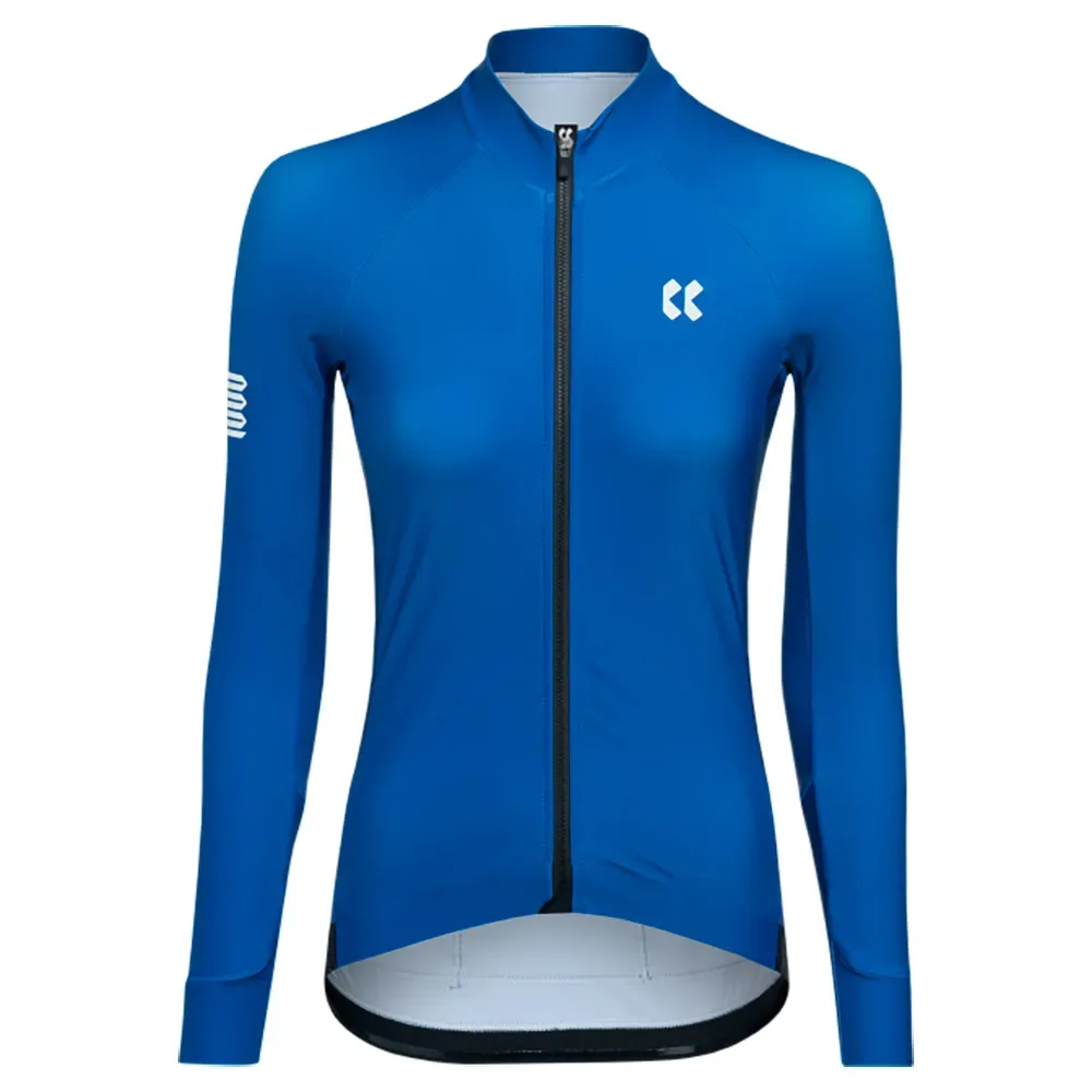 Maglia A Maniche Lunghe Passion Z6 Temps Stellar Blue - KALAS - FashionsVida