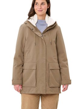 Manukau iii chaqueta impermeable insulada mujer Beige (40)