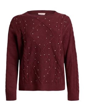 Pullover Mujer Burdeos L,M Mujer