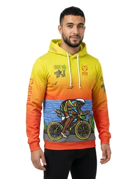 Sweat à Capuche Time To Tri Man Bike - OTSO - FashionsVida