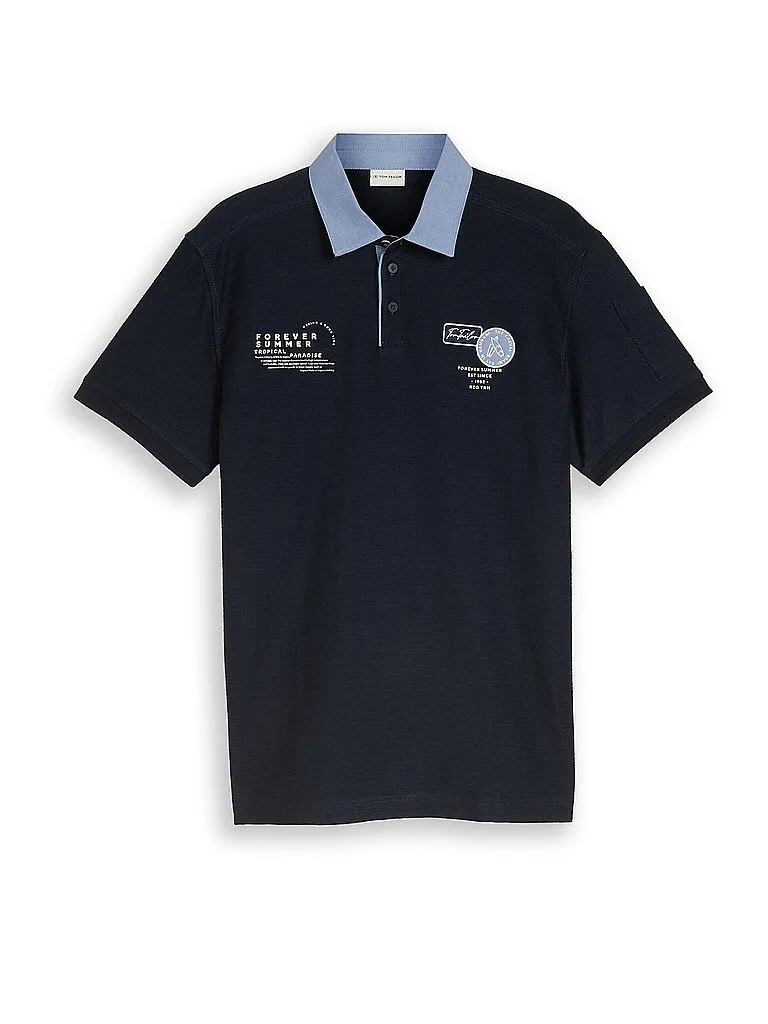 Poloshirt dunkelblau S herren - Tom tailor - FashionsVida