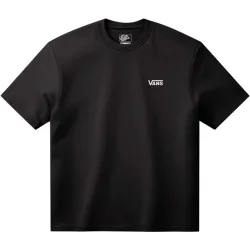 Left chest camiseta manga corta hombre Negro (M)