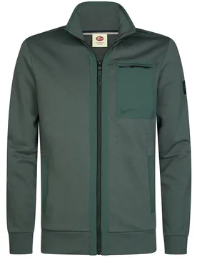 Sweat-shirt à Zip M-3060-swc319 Steel Green M - Petrol industries - FashionsVida