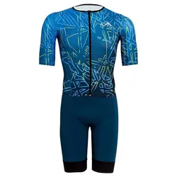 Aerosuit Perform Short Sleeve Trisuit Petrol XS Men