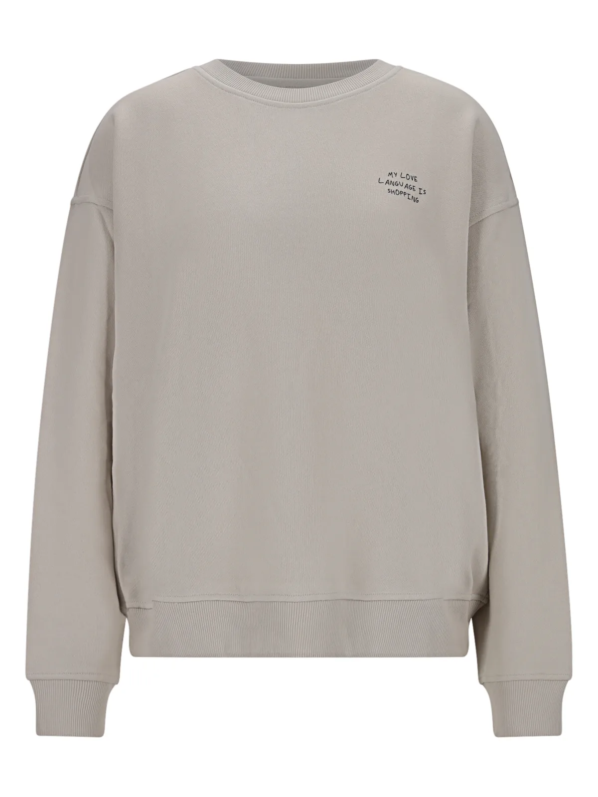 RELAXED SWEATSHIRT BACKPRINT female - XS - FashionsVida