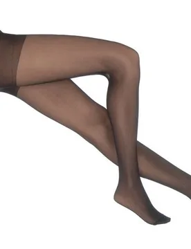 Extra Roomy Everyday Tights 20 Denier - Black - Size: L - Cosyfeet - FashionsVida