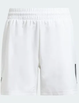 Short da tennis Club 3-Stripes Junior 5-6A White - Adidas - FashionsVida