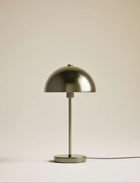 M&S Dome Table Lamp Antique Brass - M&S - FashionsVida