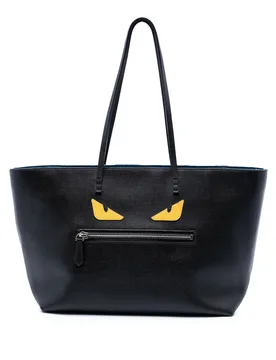 Leather Monster Roll Tote - Fendi - FashionsVida