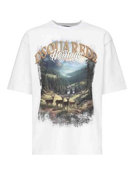 T-shirt canadese dalla vestibilitÃ ampia