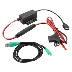 Chargeur De Voiture Modulaire à Installation Fixe Avec Câble Type C Black One Size unisex