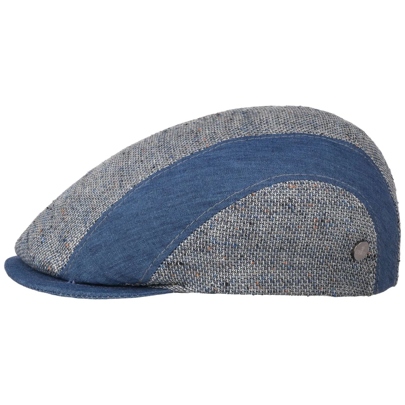 Dalewood Flat Cap by - denim - Size: S (54-55 cm) - Lierys - FashionsVida