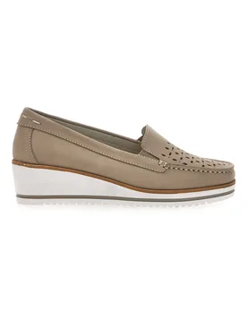 Mocassini Beige Mio Tempo 12862 38 - MIO TEMPO - FashionsVida