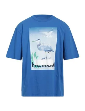 Camiseta Hombre Azul eléctrico S Hombre - Heron Preston - FashionsVida
