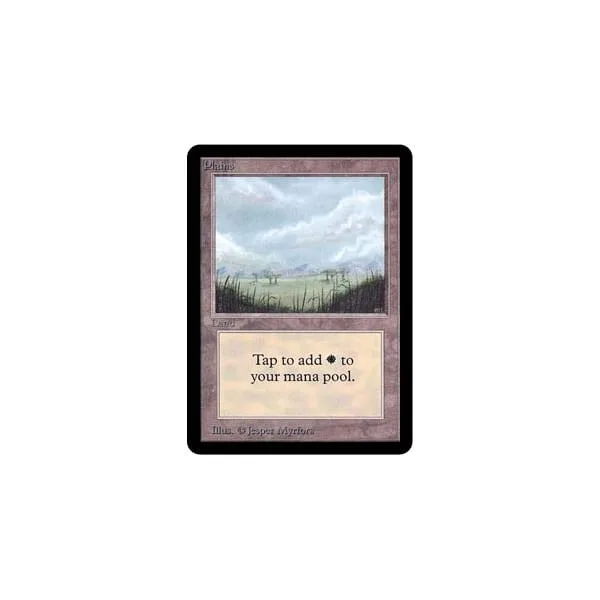 Plains (#2) Alpha - Magic: The Gathering - FashionsVida