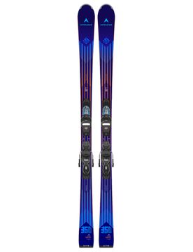 Ski Set inkl. Bdg. Ski Alpin Speed 350 + Xpress 11 Gw 2026 für Herren aus Wolle Größe 155 cm Blau