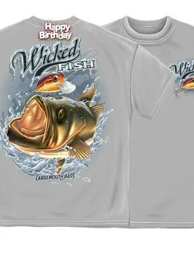 Unique Largemouth Bass Fishing Fashion Fisherman Angler Gift T-Shirt. Summer Cotton O-Neck Short Sleeve Mens T Shirt New S-3XL - Aliexpress - FashionsVida