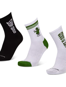 Unisex Socks - White - Size M4-7 W3.5-6.5 - White - Size: M4-7 W3.5-6.5 - Happy socks - FashionsVida
