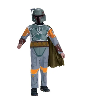 Offizielles Boba Fett-Kostüm für Kinder Star Wars bunt - RUBIES FRANCE - FashionsVida