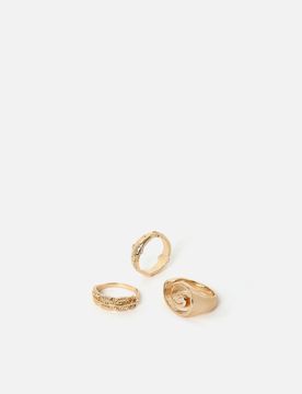 Misako Thais set di anelli Dorato