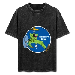 Shakedown Street T-Shirt Basic Simple Design Short Sleeve Shirt