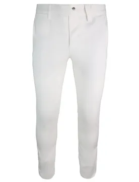Leisure Mens White Trousers Cotton - Size 40 Long - Lacoste - FashionsVida