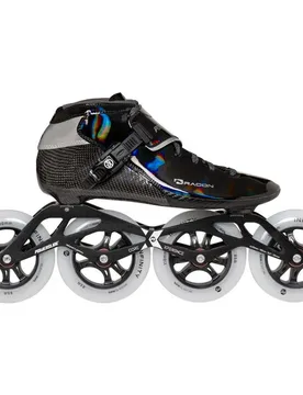Patins En Ligne Dragon Black 110 Black EU 46 Homme - Powerslide - FashionsVida