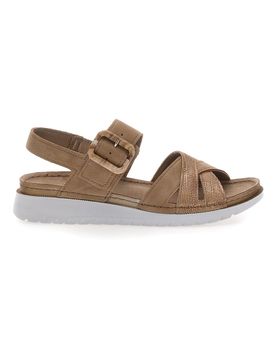 Sandali beige con sottopiede comfort In Blu 47CN 37
