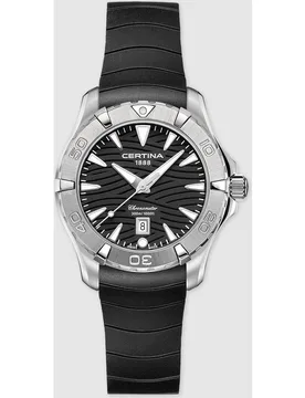 Reloj de mujer Aqua C0322511705100 de caucho - Certina - FashionsVida