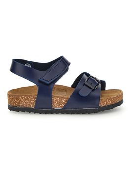Sandali blu con strappo 257A080SR 25