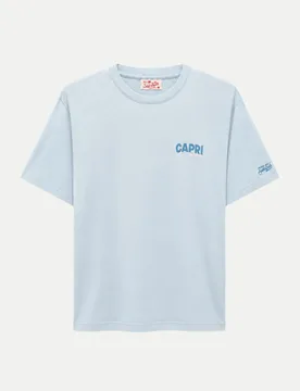 T-Shirt Capri Blau M - MC2 SAINT BARTH - FashionsVida