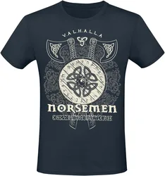 T-Shirt - Norsemen - S bis XL - für Männer - Größe L - schwarz - Männer - male