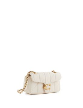 Sac à bandoulière matelassé en cuir