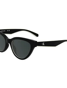 Jeans Occhiali Da Sole Per Bambini Ckj25301s Black Black/CAT3 - Calvin Klein - FashionsVida