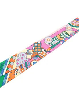 Les Murmures De La Foret Silk Twilly Scarf - Hermès - FashionsVida